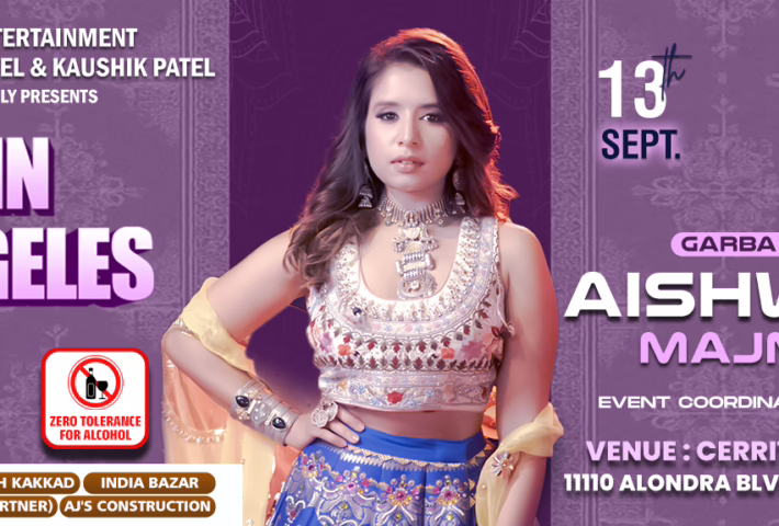 Aishwarya Majmudar Live – The Garba Queen Returns to Los Angeles! 🎶